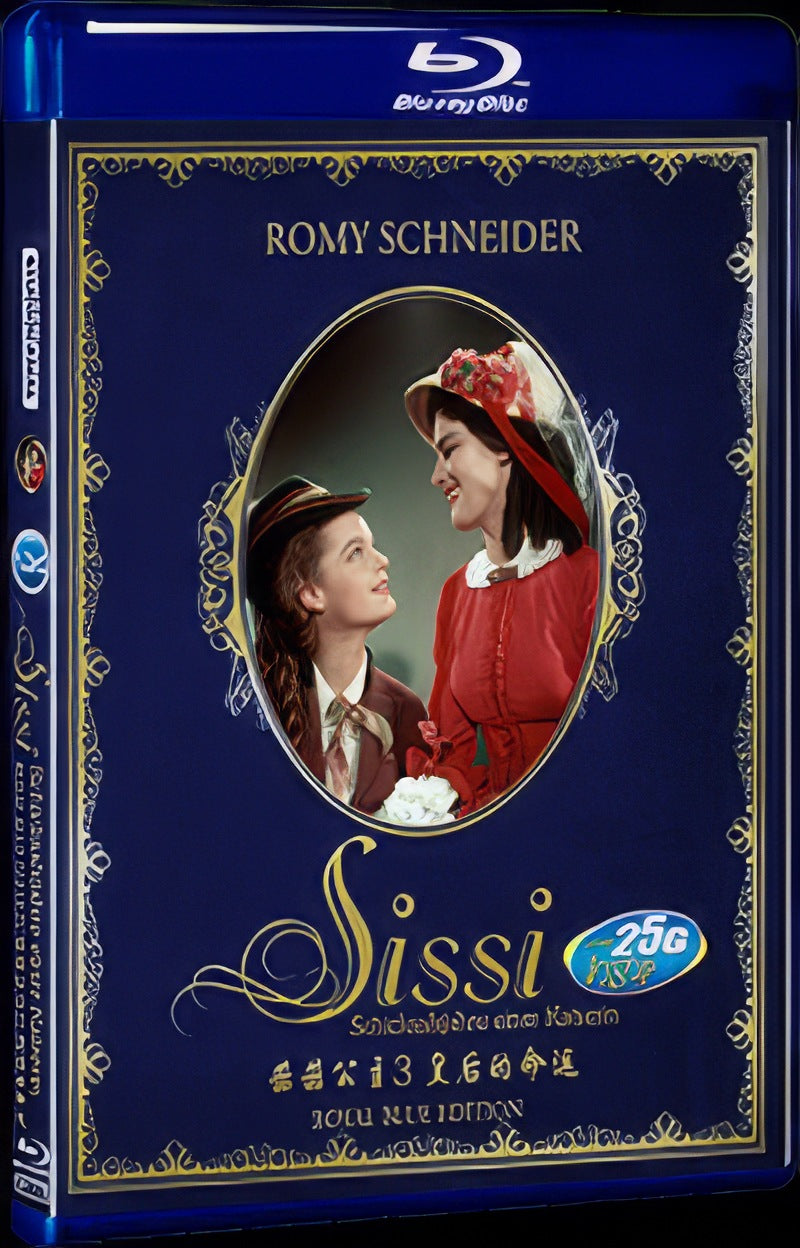 1957 Sissi: The Fateful Years of an Empress Movie 1-Disc Box Set for Gift Collection Blu-ray