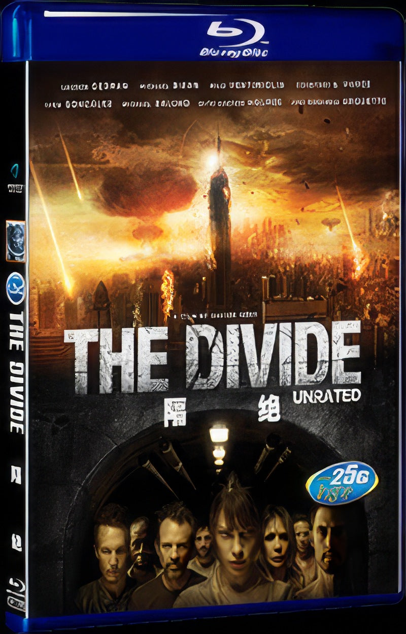 2011 The Divide Movie 1-Disc Box Set for Gift Collection Blu-ray
