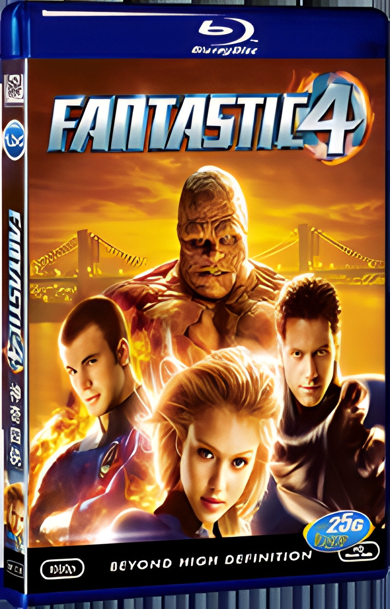 2005 Fantastic Four 1080P for Gift 1-Disc All RegionPlay Seal Box Blu-ray
