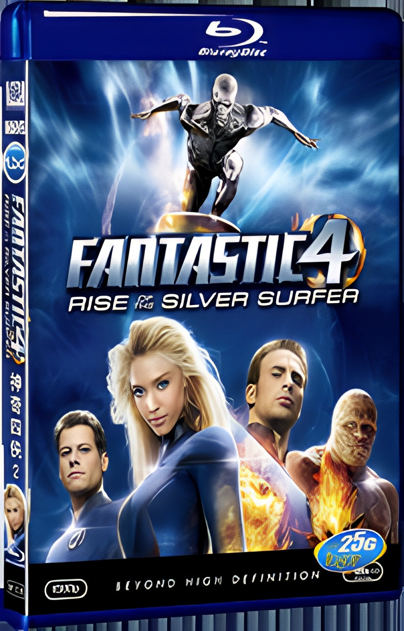 2007 Fantastic Four 2 1080P for Gift 1-Disc All RegionPlay Seal Box Blu-ray