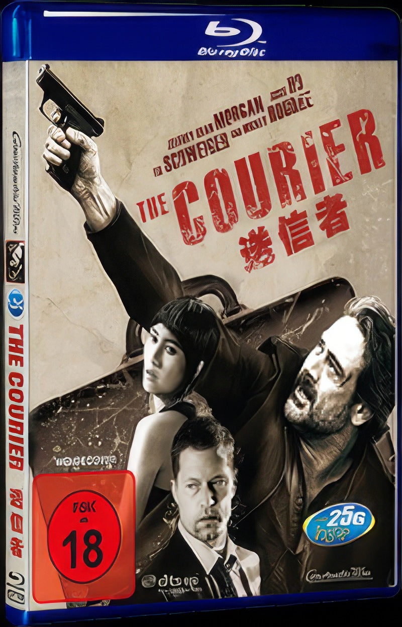 2012 The Courier Movie 1-Disc Box Set for Gift Collection Blu-ray