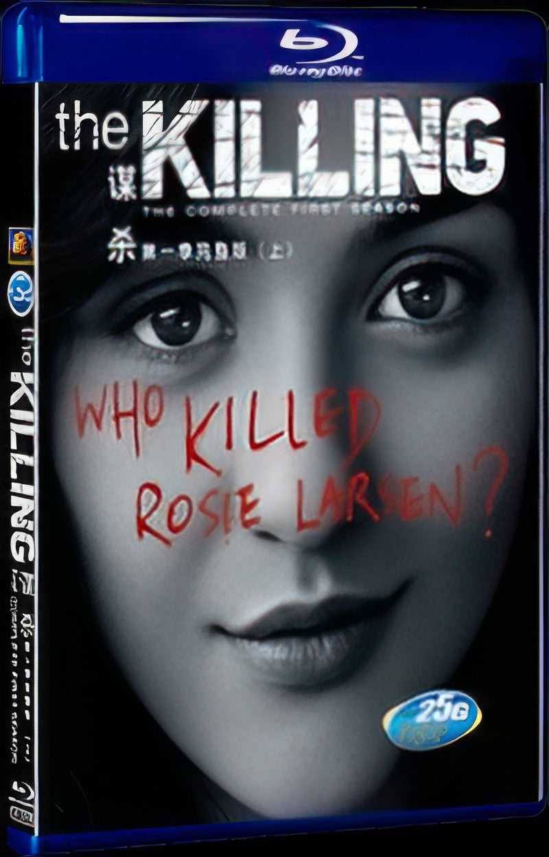 2011 The Killing Season 1 Movie 3-Disc Box Set for Gift Collection Blu-ray