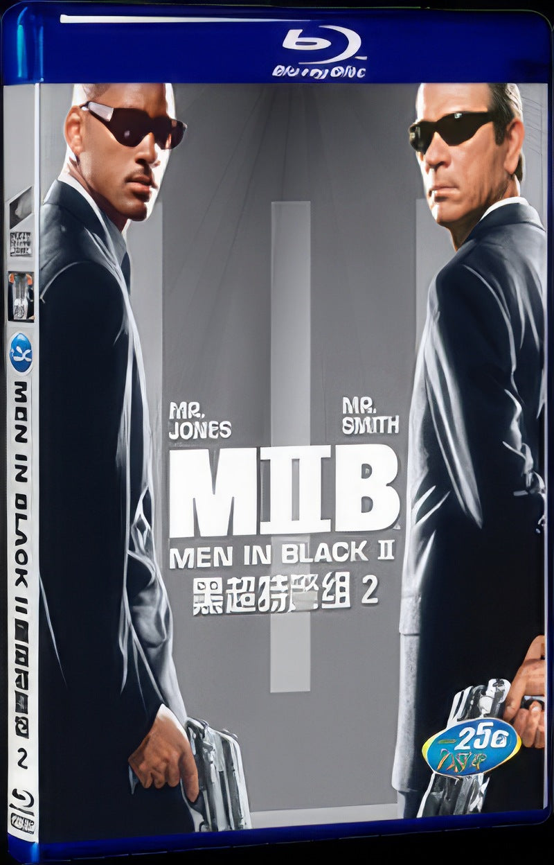 2002 Men in Black II Movie 1-Disc Box Set for Gift Collection Blu-ray