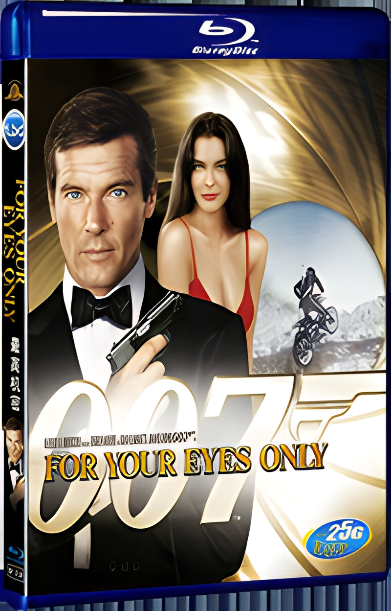 1981 For Your Eyes Only 1080P for Gift 1-Disc All RegionPlay Seal Box Blu-ray