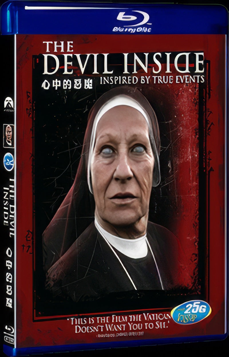 2012 The Devil Inside Movie 1-Disc Box Set for Gift Collection Blu-ray
