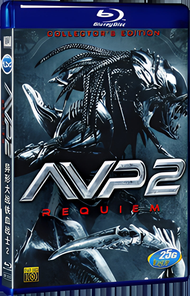 2007 Aliens Vs Predator 2 Primal Hunt 1080P for Gift 1-Disc All RegionPlay Seal Box Blu-ray