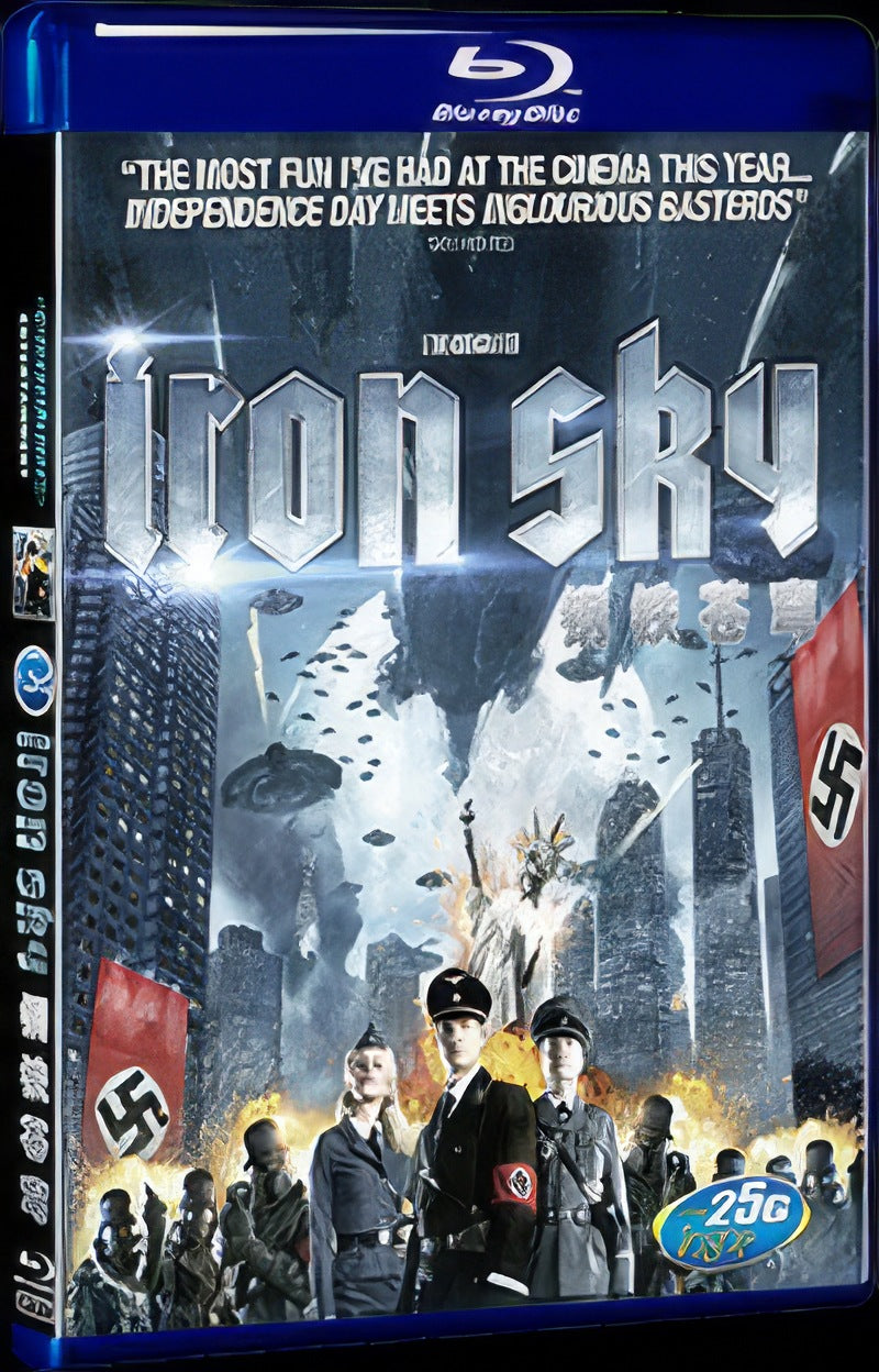 2012 Iron Sky Movie 1-Disc Box Set for Gift Collection Blu-ray