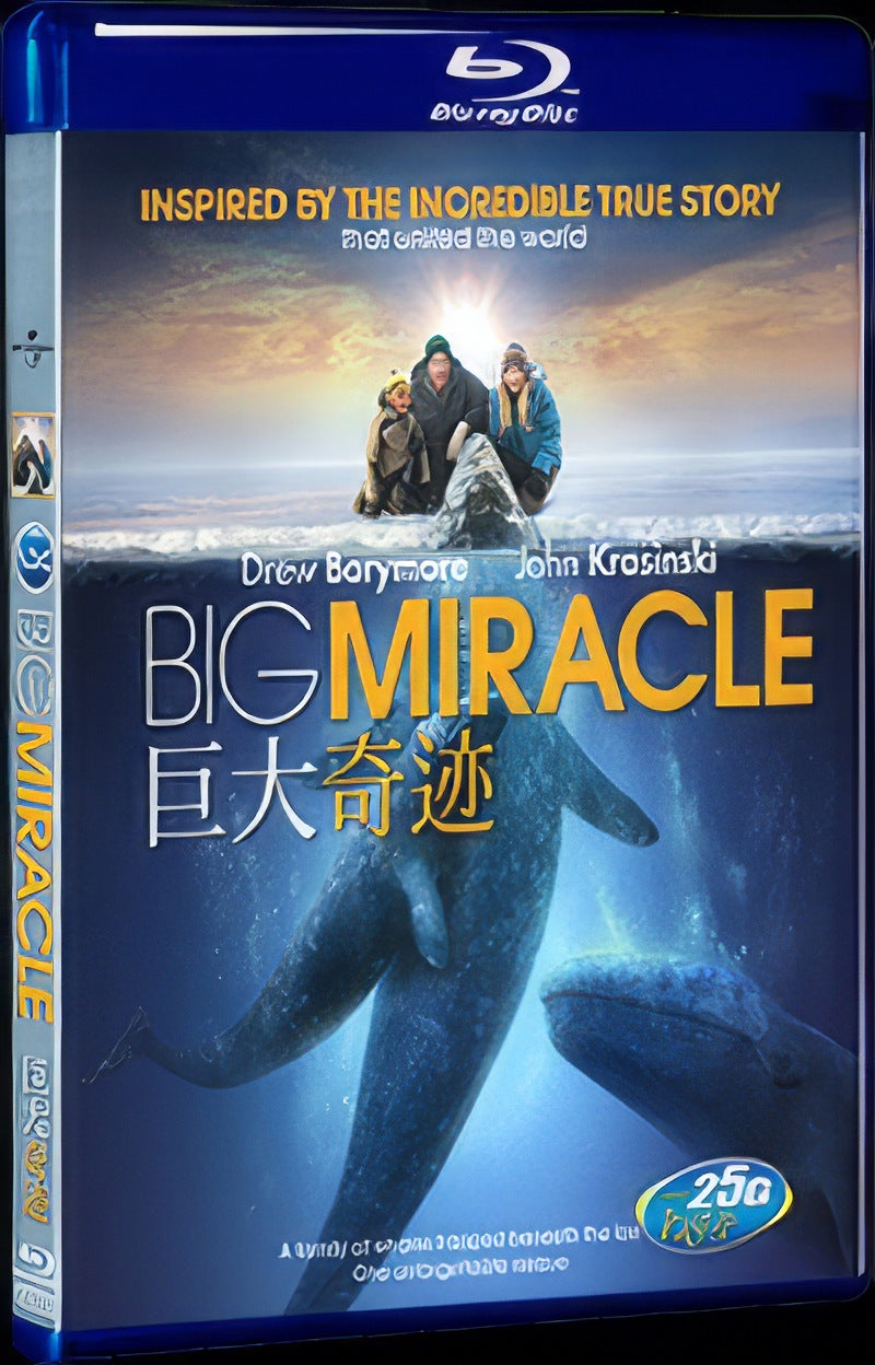 2012 Big Miracle Movie 1-Disc Box Set for Gift Collection Blu-ray