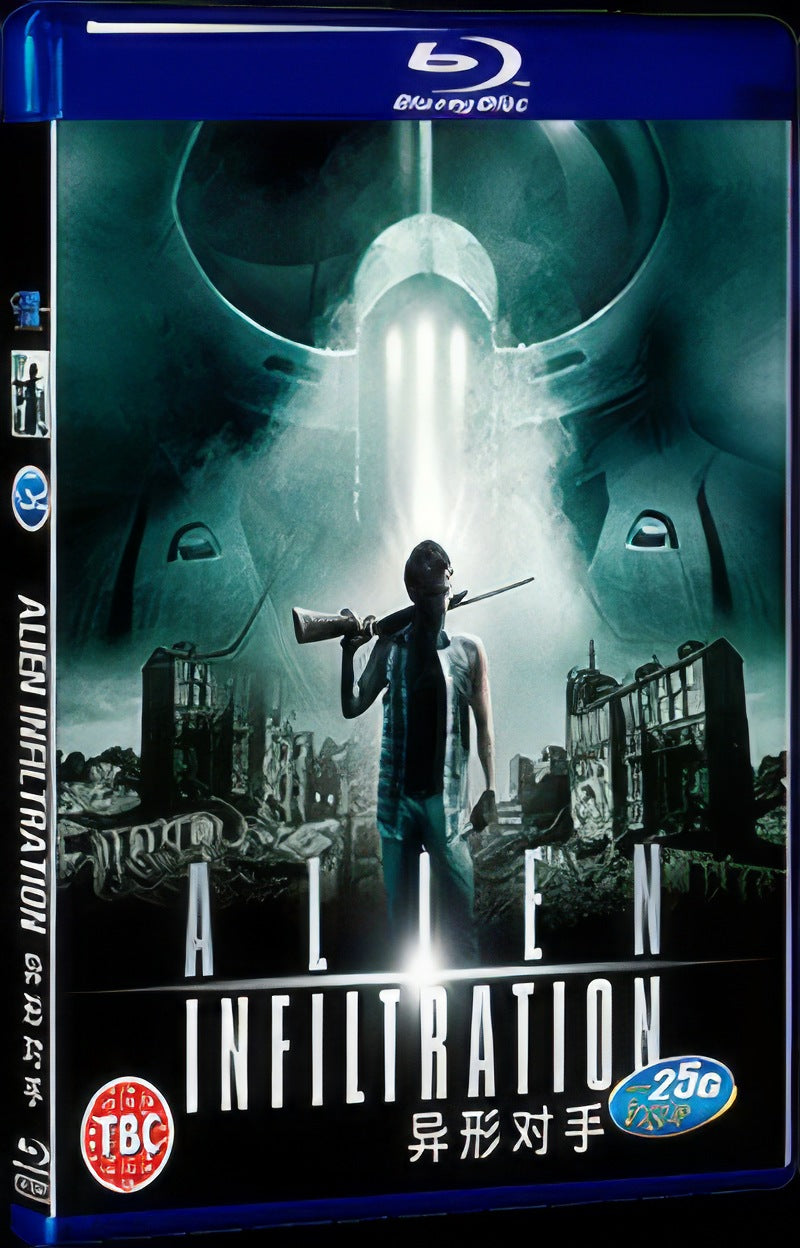 2010 Alien Infiltration Movie 1-Disc Box Set for Gift Collection Blu-ray