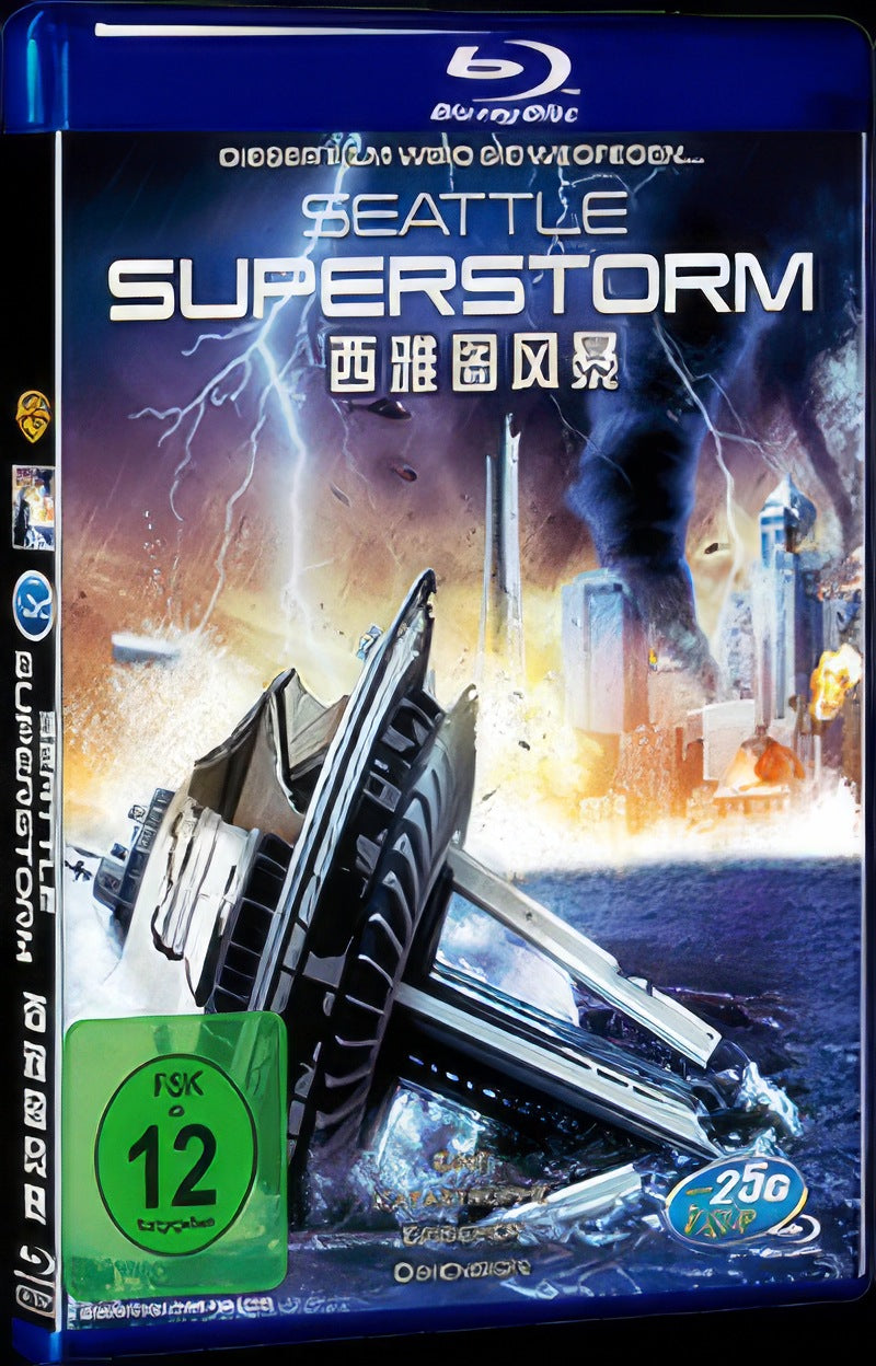 2012 Seattle Superstorm Movie 1-Disc Box Set for Gift Collection Blu-ray