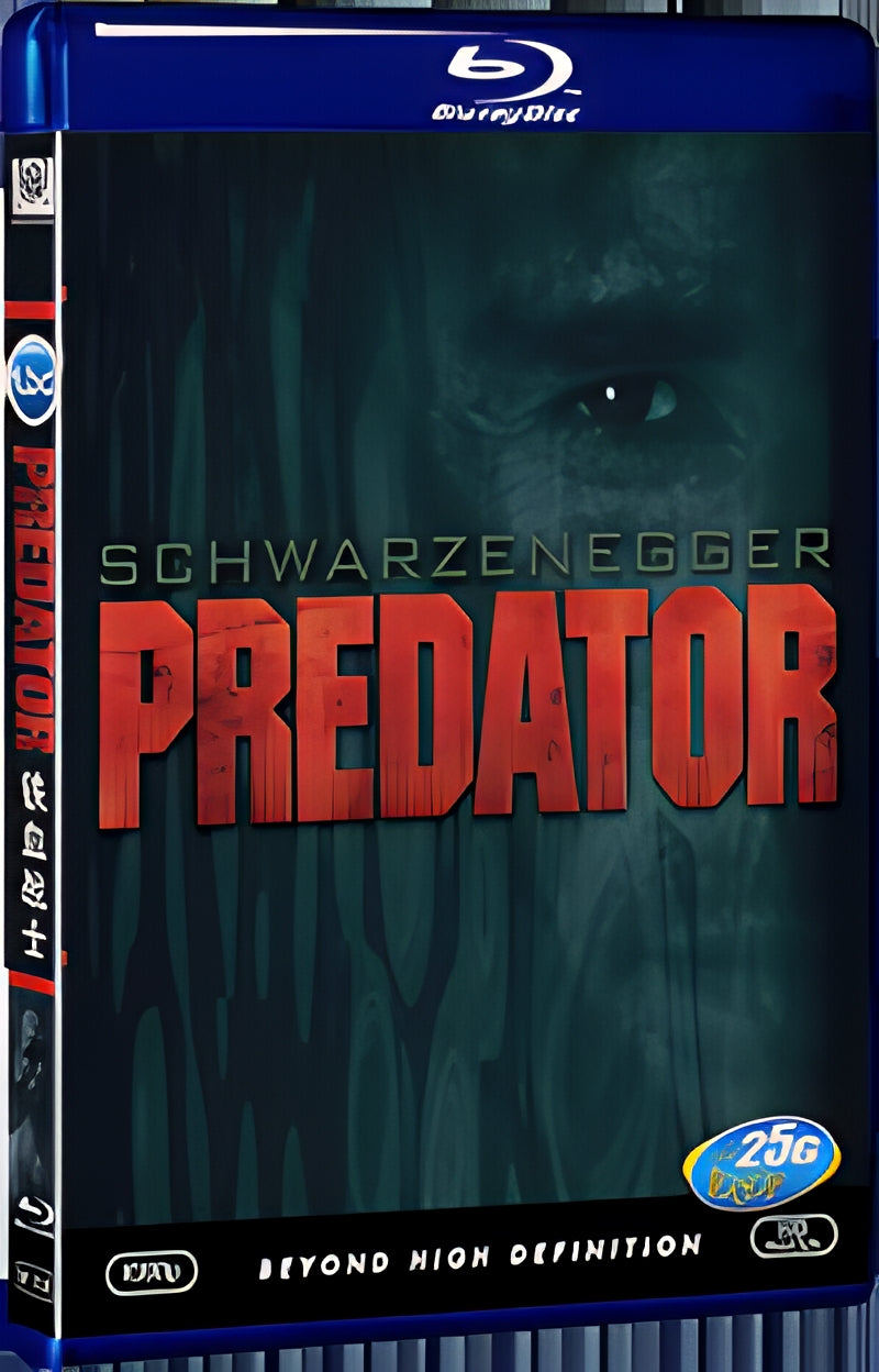 1987 PREDATO 1 1080P for Gift 1-Disc All RegionPlay Seal Box Blu-ray