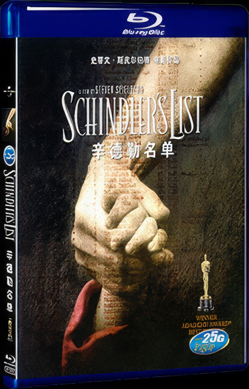 1993 Schindler's List Movie 1-Disc Box Set for Gift Collection Blu-ray