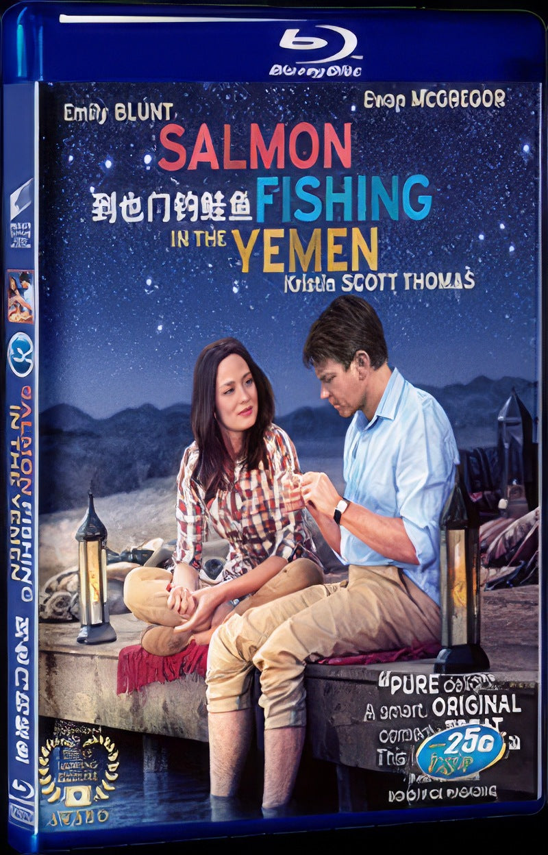2011 Salmon Fishing in the Yemen Movie 1-Disc Box Set for Gift Collection Blu-ray