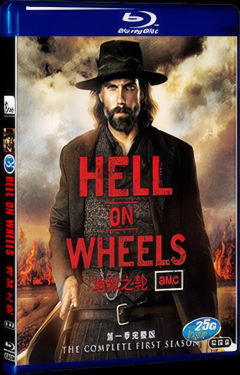 2011 Hell on Wheels Movie 2-Disc Box Set for Gift Collection Blu-ray