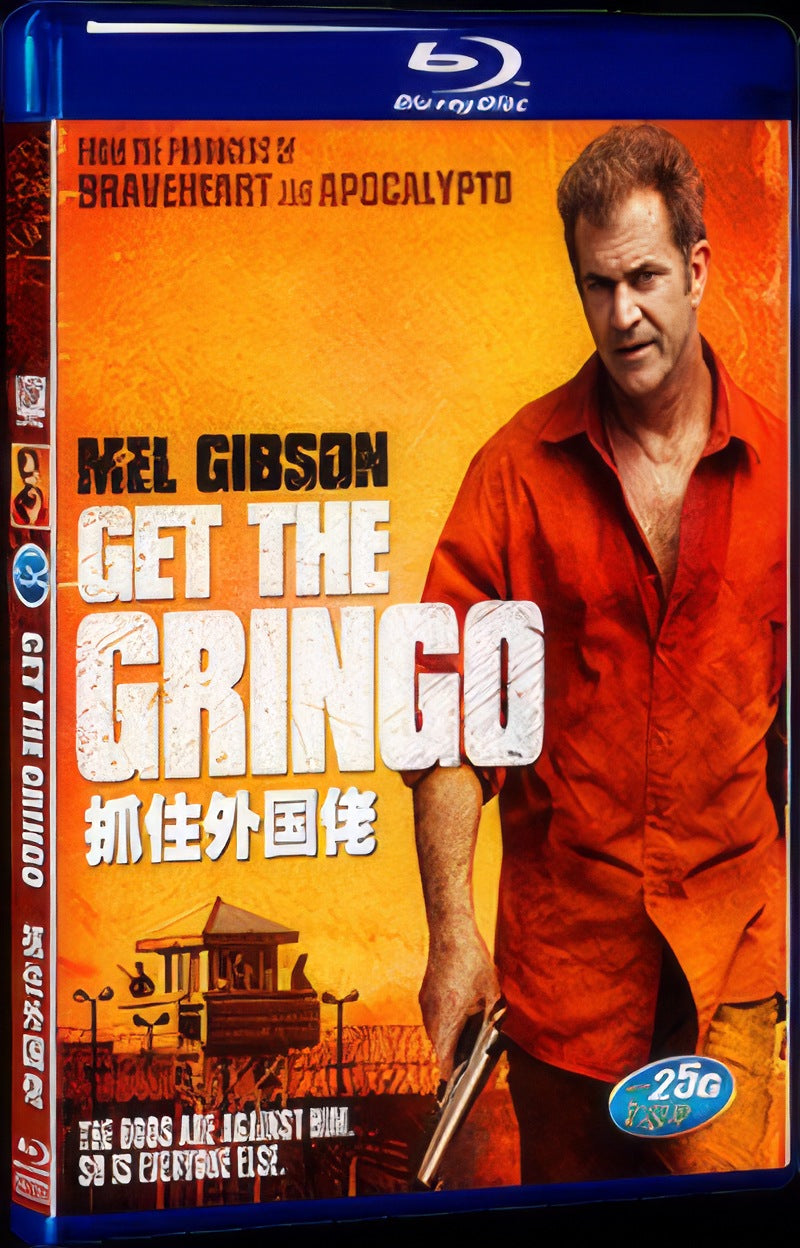 2012 Get the Gringo Movie 1-Disc Box Set for Gift Collection Blu-ray