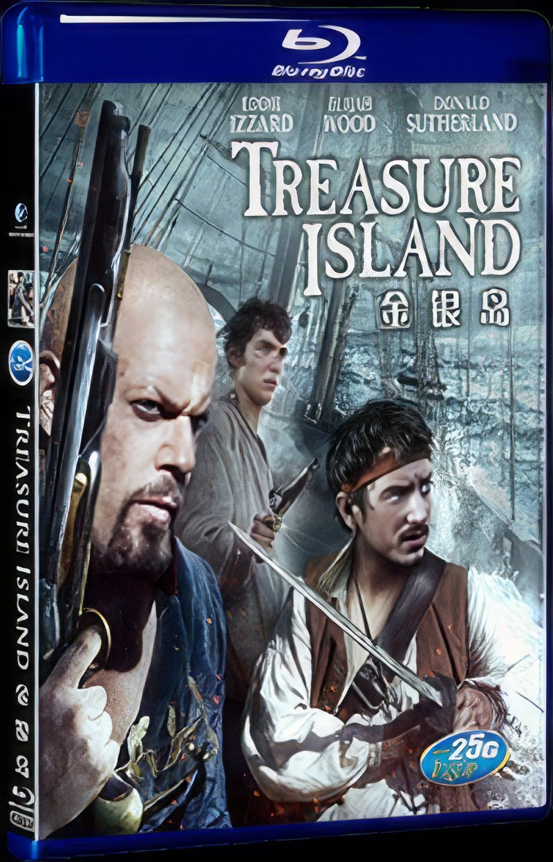 2012 Treasure Island Movie 1-Disc Box Set for Gift Collection Blu-ray