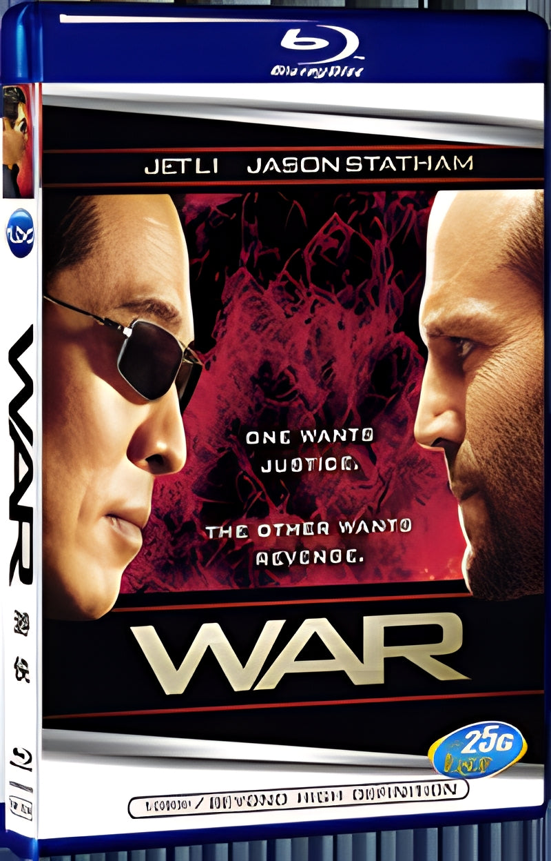 2007 War 1080P for Gift 1-Disc All RegionPlay Seal Box Blu-ray