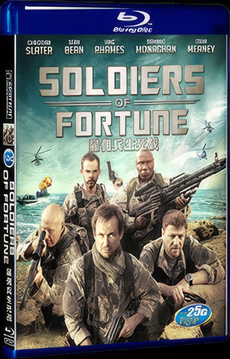 2012 Soldiers of Fortune Movie 1-Disc Box Set for Gift Collection Blu-ray