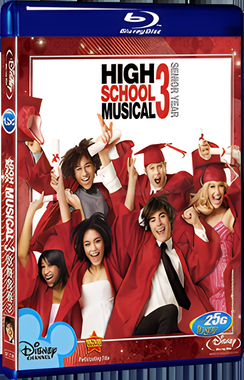 2008 High School Musical 3 1080P for Gift 1-Disc All RegionPlay Seal Box Blu-ray