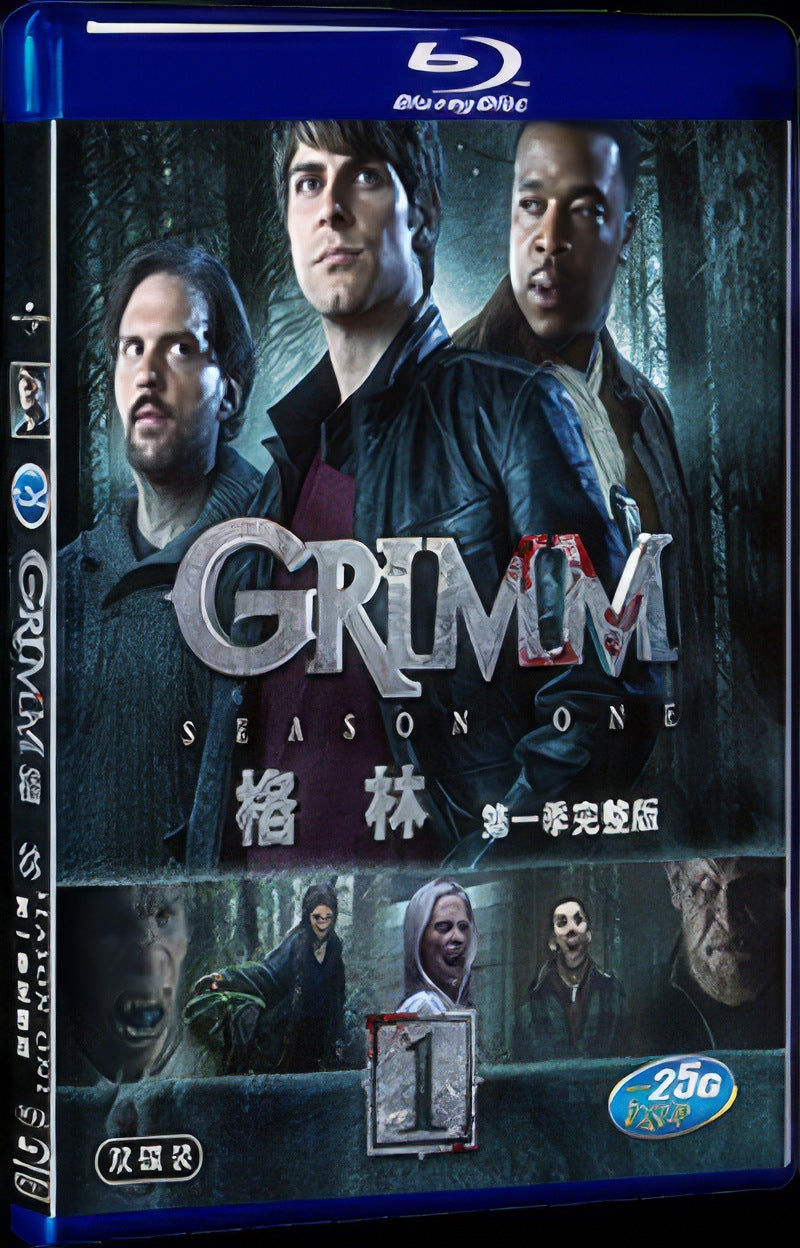 2011 Grimm Season 1 Movie 2-Disc Box Set for Gift Collection Blu-ray