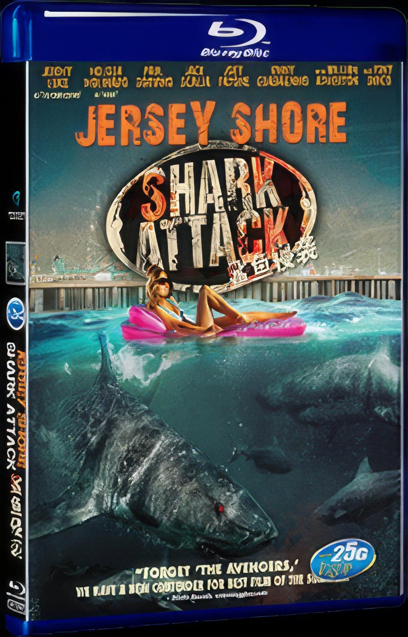 2012 Jersey Shore Shark Attack Movie 1-Disc Box Set for Gift Collection Blu-ray