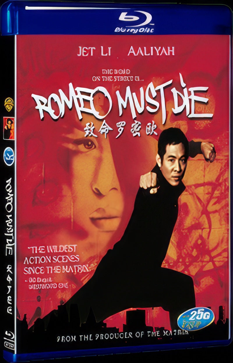 2000 Romeo Must Die Movie 1-Disc Box Set for Gift Collection Blu-ray