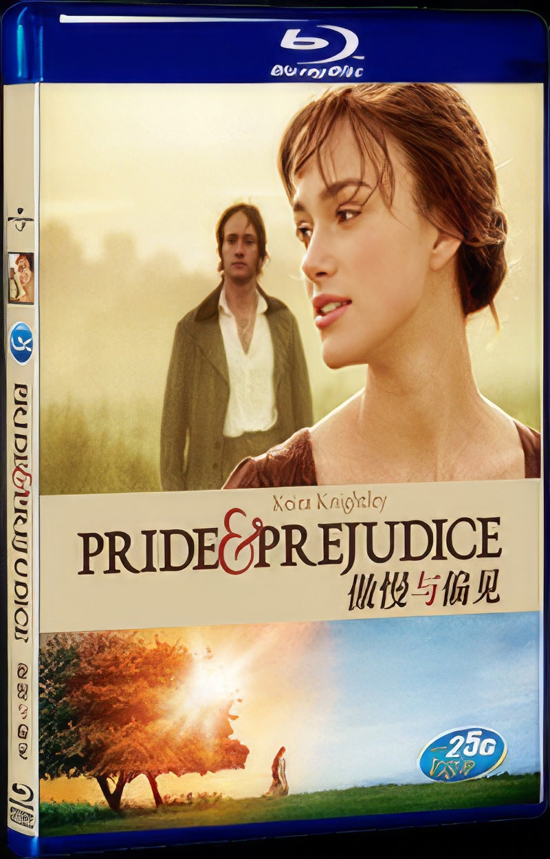 2005 Pride And Prejudice Movie 1-Disc Box Set for Gift Collection Blu-ray