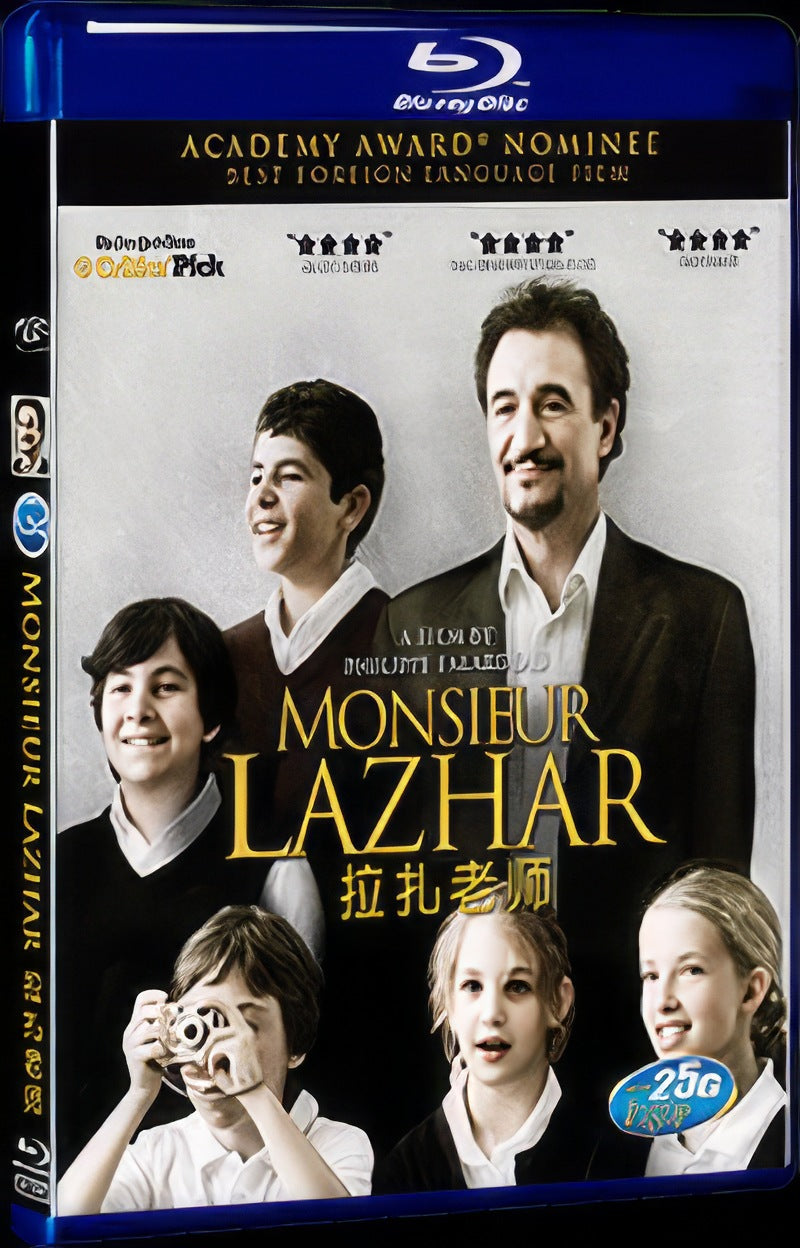 2011 Monsieur Lazhar Movie 1-Disc Box Set for Gift Collection Blu-ray