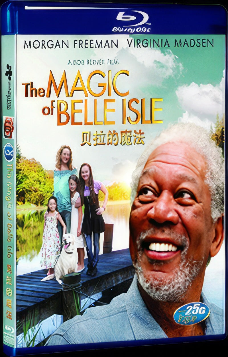 2012 The Summer of Monte Wildhorn / The Magic of Belle Isle Movie 1-Disc Box Set for Gift Collection Blu-ray