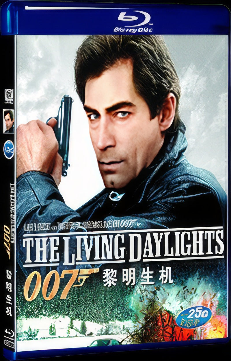 1987 The Living Daylights Movie 1-Disc Box Set for Gift Collection Blu-ray