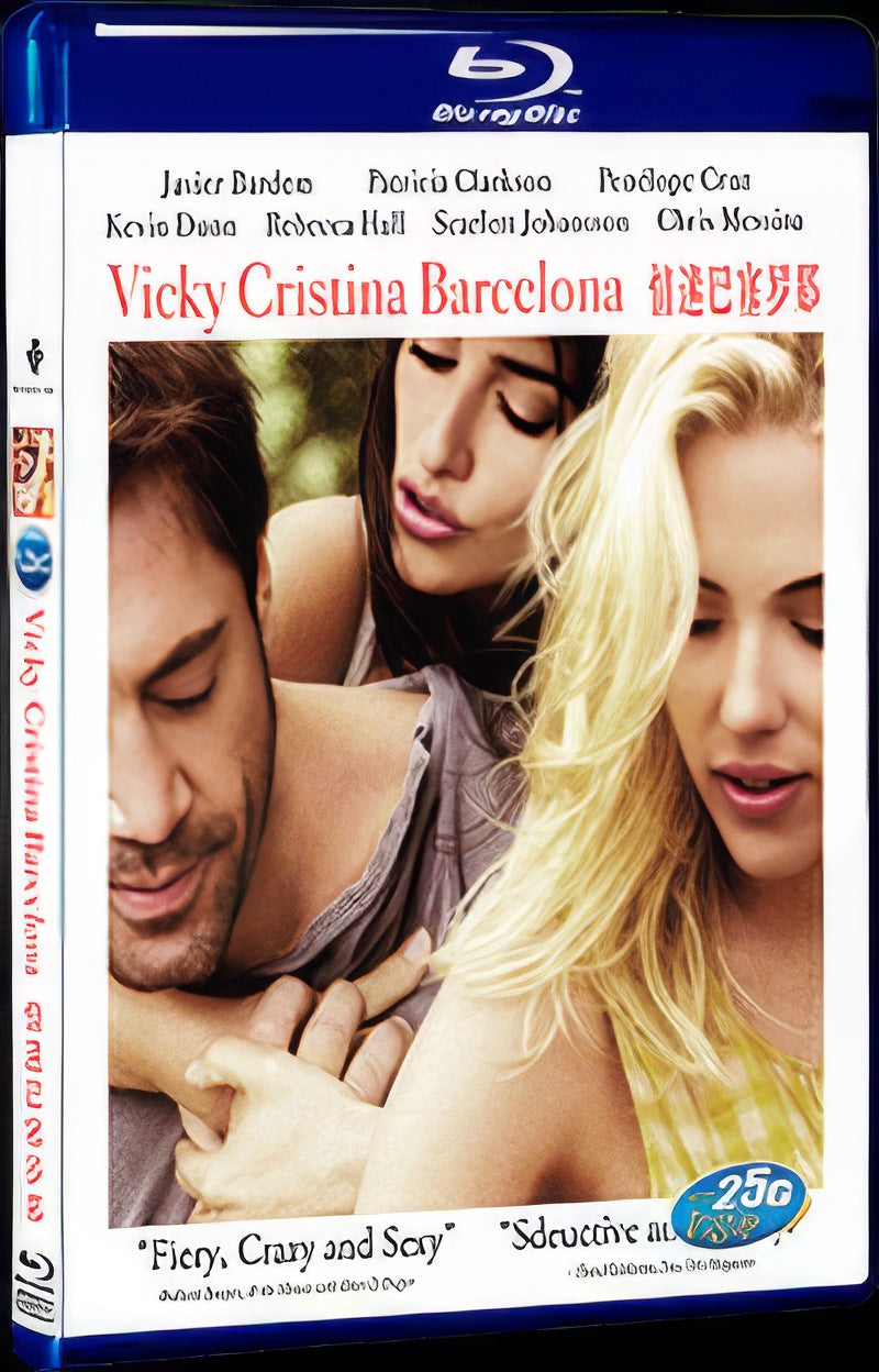 2008 Vicky Cristina Barcelona Movie 1-Disc Box Set for Gift Collection Blu-ray