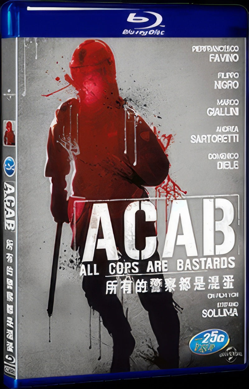 2012 A.C.A.B.: All Cops Are Bastards/All Cops Are Bastards/A.C.A.B./ACAB Movie 1-Disc Box Set for Gift Collection Blu-ray