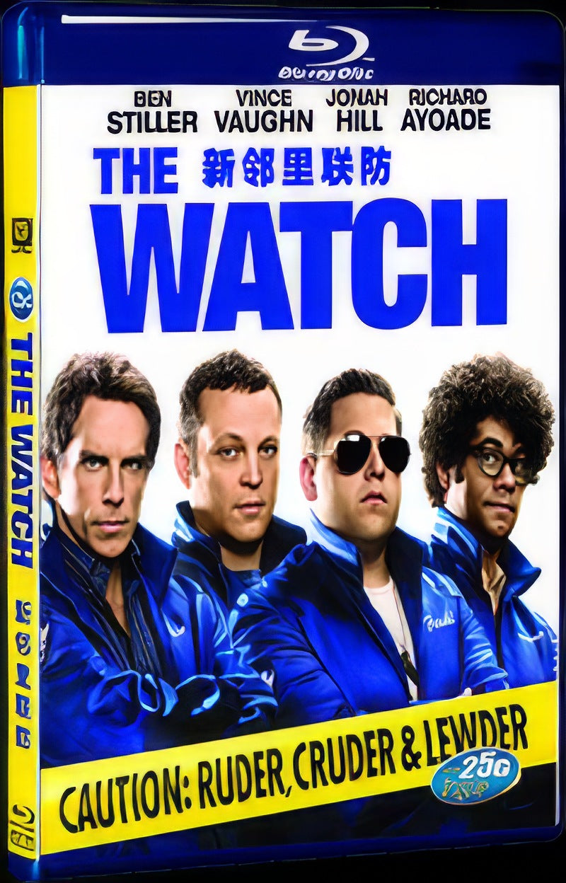 2012 The Watch/Neighborhood Watch Movie 1-Disc Box Set for Gift Collection Blu-ray