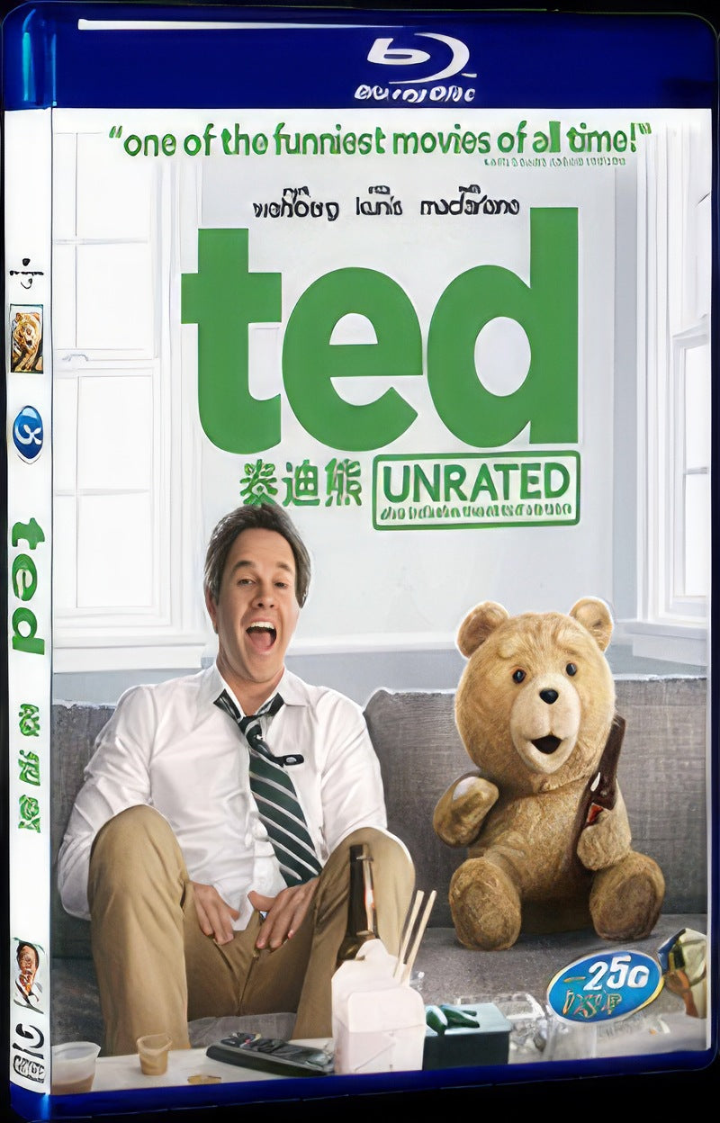 2012 Ted Movie 1-Disc Box Set for Gift Collection Blu-ray