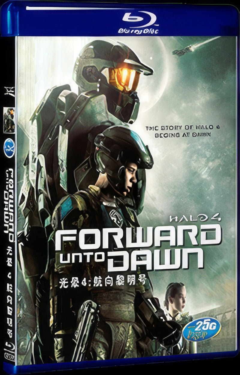 2012 Halo 4: Forward Unto Dawn Movie 1-Disc Box Set for Gift Collection Blu-ray