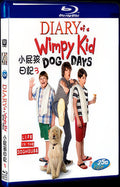 2012 Diary of a Wimpy Kid: Dog Days/Diary of a Wimpy Kid 3 Movie 1-Disc Box Set for Gift Collection Blu-ray