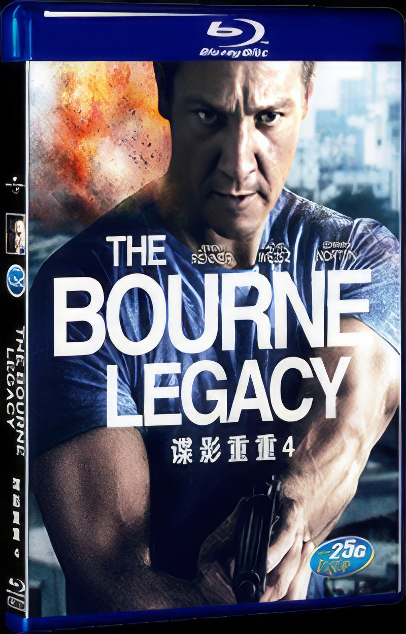 2012 The Bourne Legacy Movie 1-Disc Box Set for Gift Collection Blu-ray