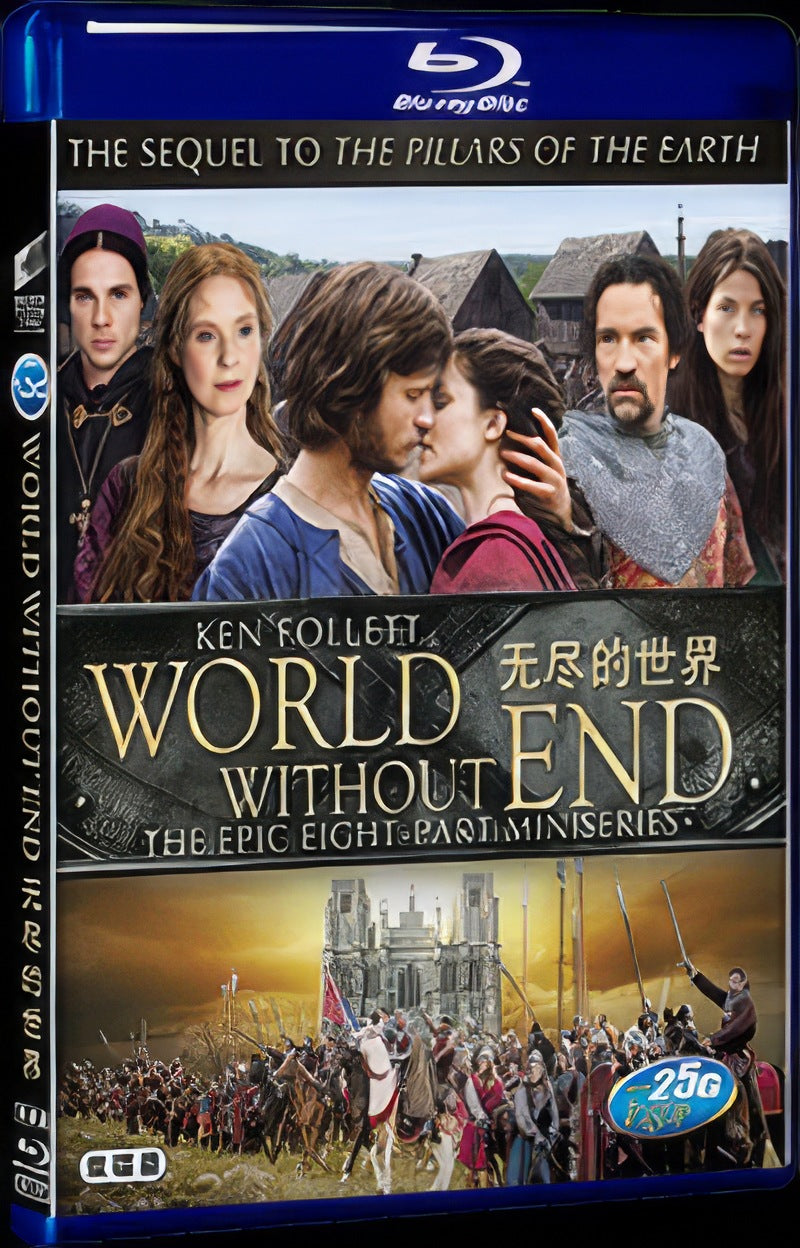 2012 World Without End Movie 2-Disc Box Set for Gift Collection Blu-ray