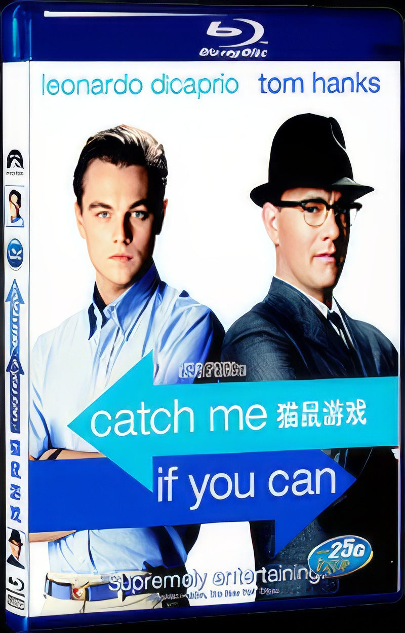 2002 Catch Me If You Can Movie 1-Disc Box Set for Gift Collection Blu-ray