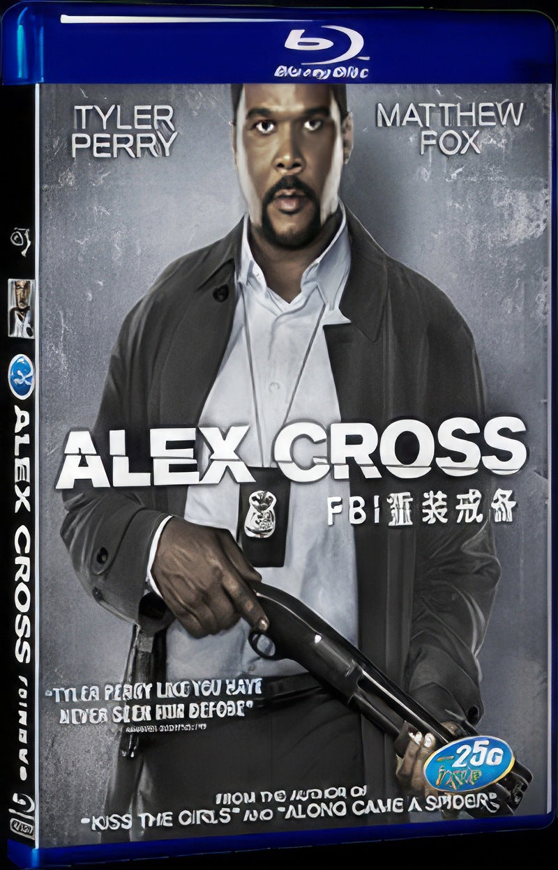 2012 ALEX CROSS Movie 1-Disc Box Set for Gift Collection Blu-ray