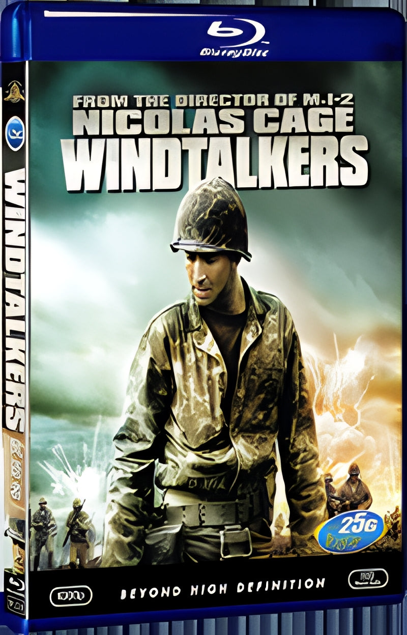 2002 Windtalkers 1080P for Gift 1-Disc All RegionPlay Seal Box Blu-ray