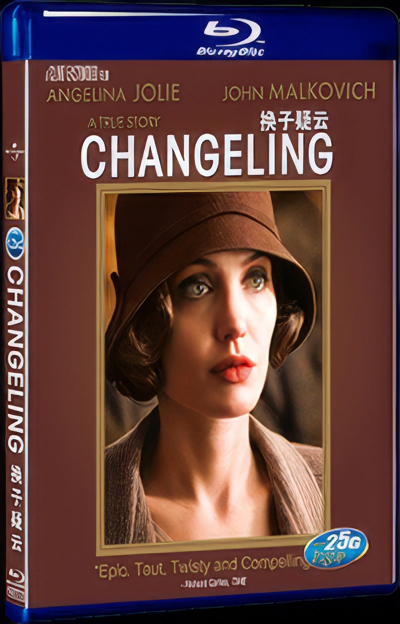 2008 Changeling Movie 1-Disc Box Set for Gift Collection Blu-ray