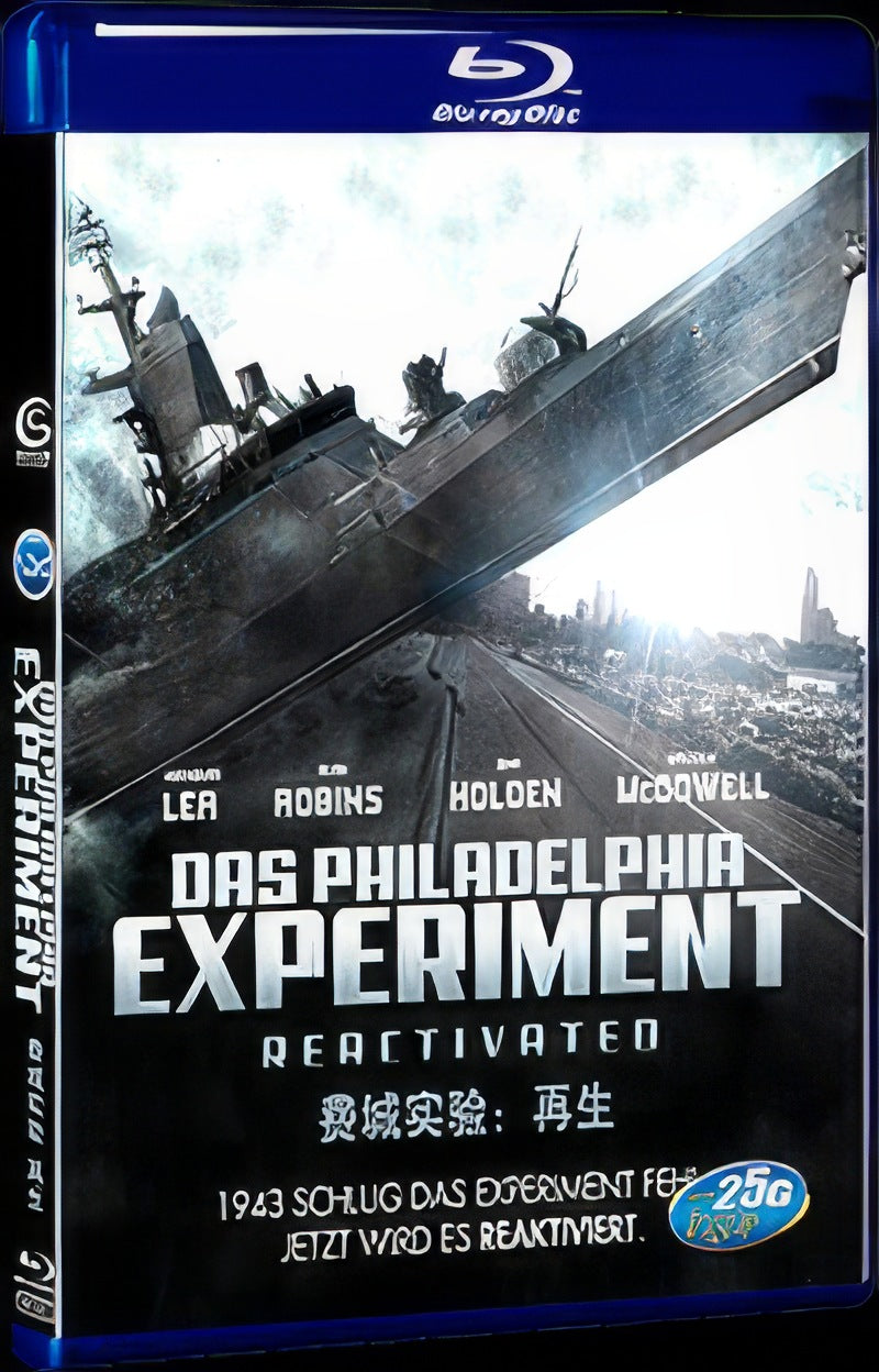 2012 The Philadelphia Experiment Movie 1-Disc Box Set for Gift Collection Blu-ray