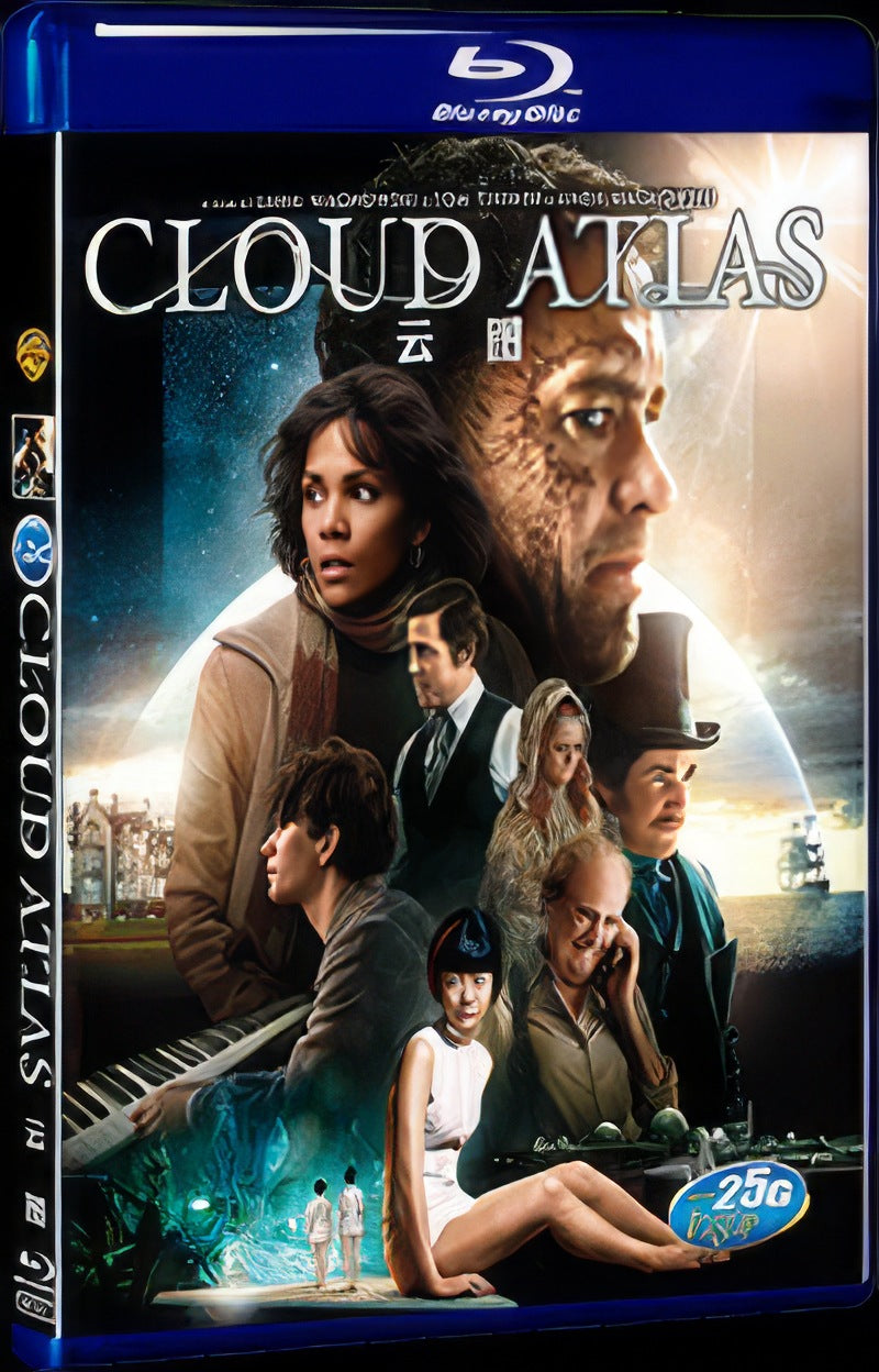 2012 Cloud Atlas Movie 1-Disc Box Set for Gift Collection Blu-ray