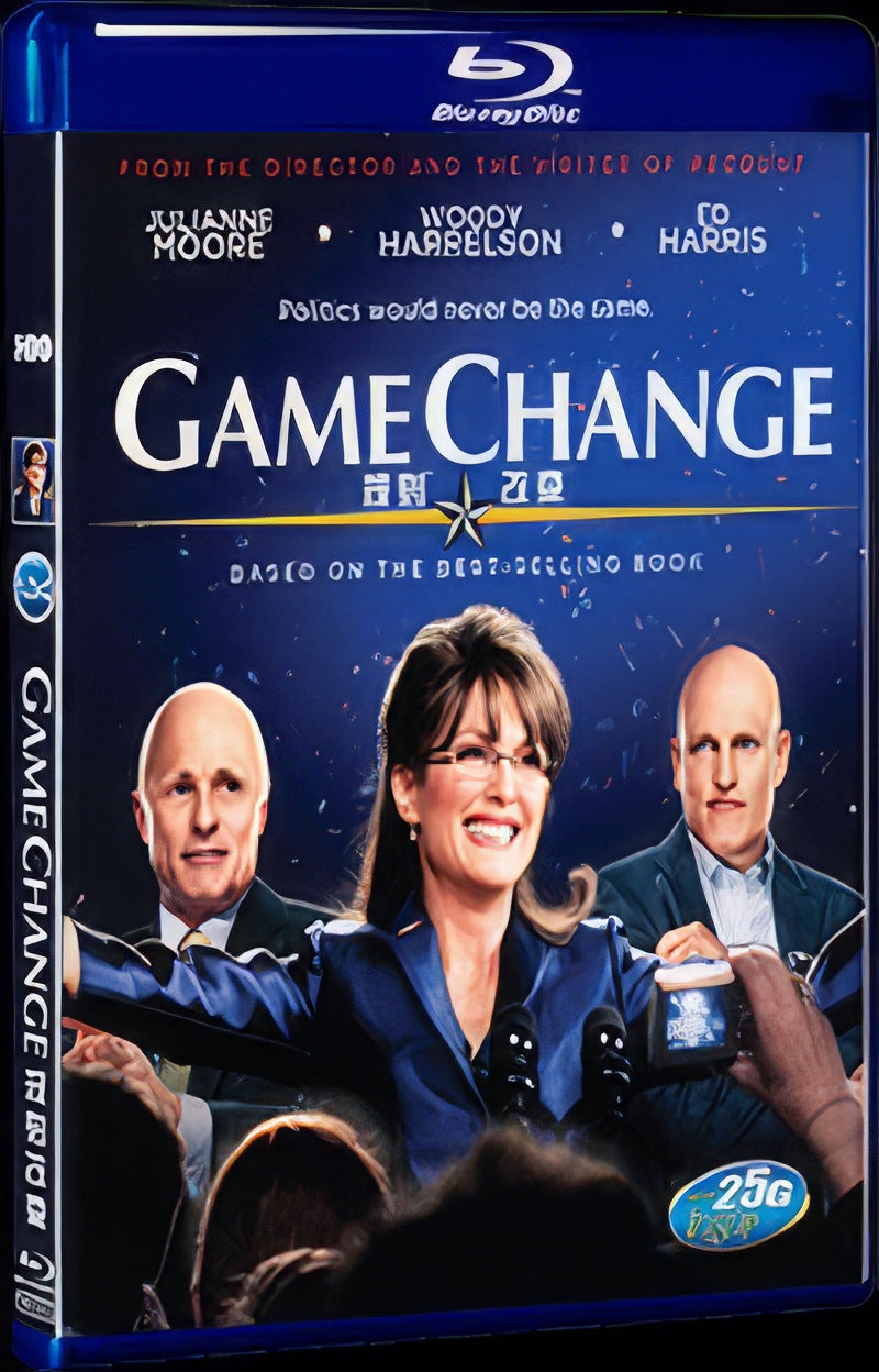 2012 Game Change Movie 1-Disc Box Set for Gift Collection Blu-ray