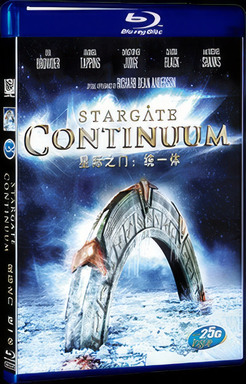 2008 Stargate: Continuum Movie 1-Disc Box Set for Gift Collection Blu-ray