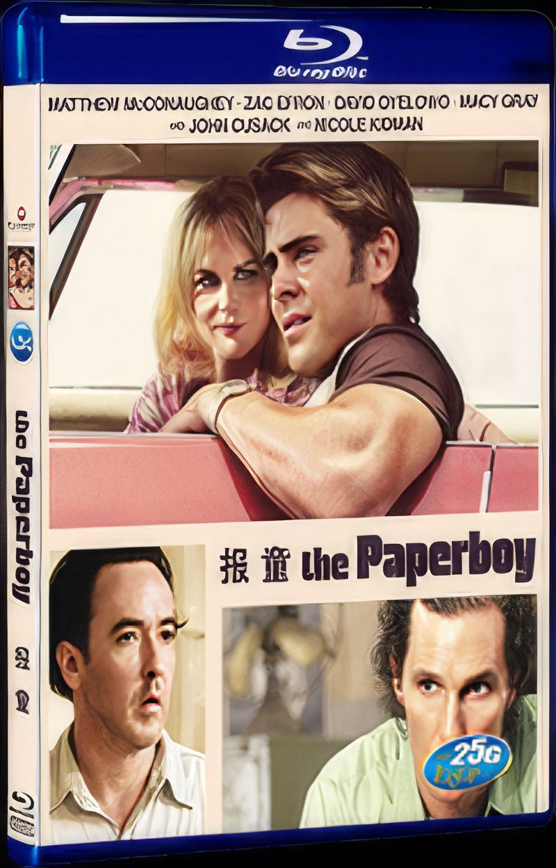 2012 The Paperboy/Paperboy Movie 1-Disc Box Set for Gift Collection Blu-ray