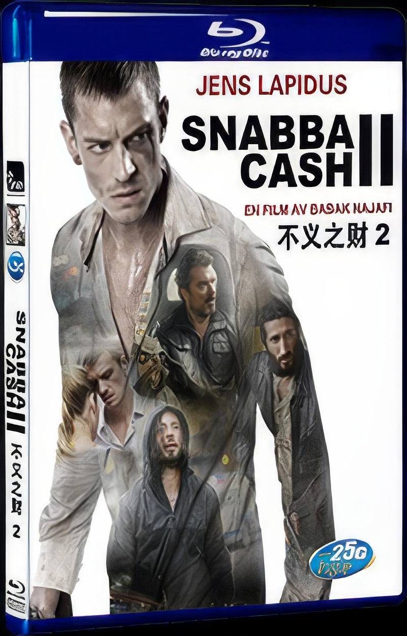 2012 Snabba Cash II Movie 1-Disc Box Set for Gift Collection Blu-ray