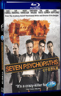 2012 Seven Psychopaths Movie 1-Disc Box Set for Gift Collection Blu-ray