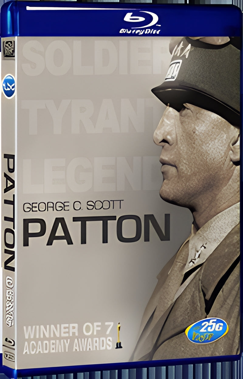 1970 Patton 1080P for Gift 1-Disc All RegionPlay Seal Box Blu-ray